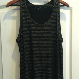 Gap Black and Gold Tank